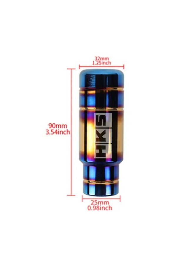 3.54 Inch Aluminum Alloy Wave Pattern Gear Shift Knob For Automatic And Manual Transmission - Image 4
